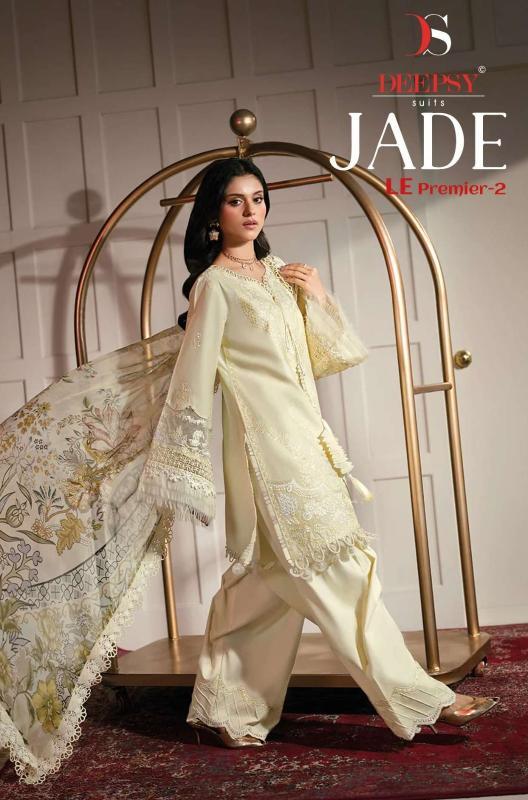 Deepsy suits jade le premier vol-2 kanpur salwar suits wholesale market